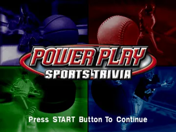 Power Play - Sports Trivia (US) screen shot title